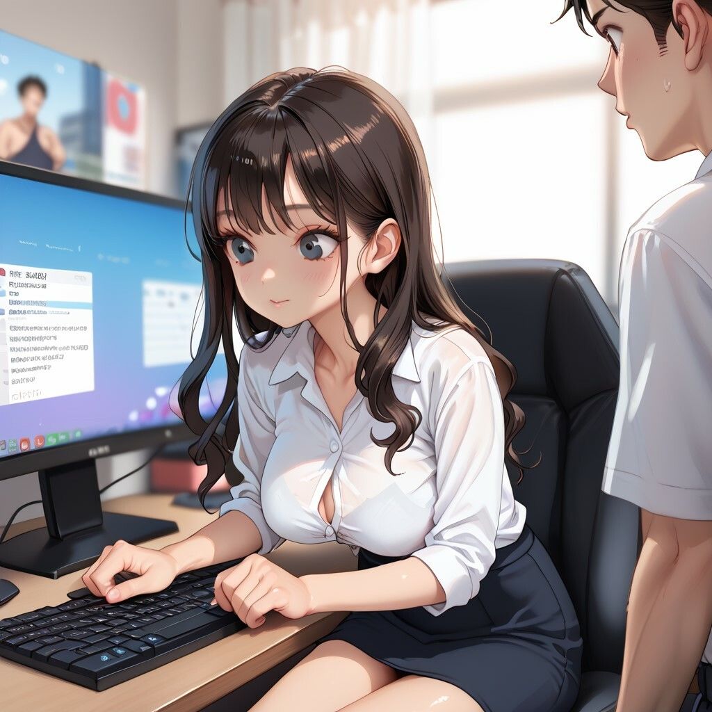 サンプル画像2:真面目なOL実はクソビッチだった！(ジェイス) [d_481515]