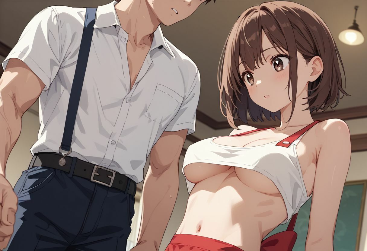 サンプル画像1:夫の借金肩代わり人妻ウエイトレス中出し放題(Akizuki) [d_481532]