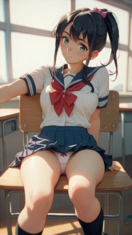 サンプル画像1:セーラー服パンチラ待ち受けコレクション Vol.1(美伝プロジェクト) [d_481604]