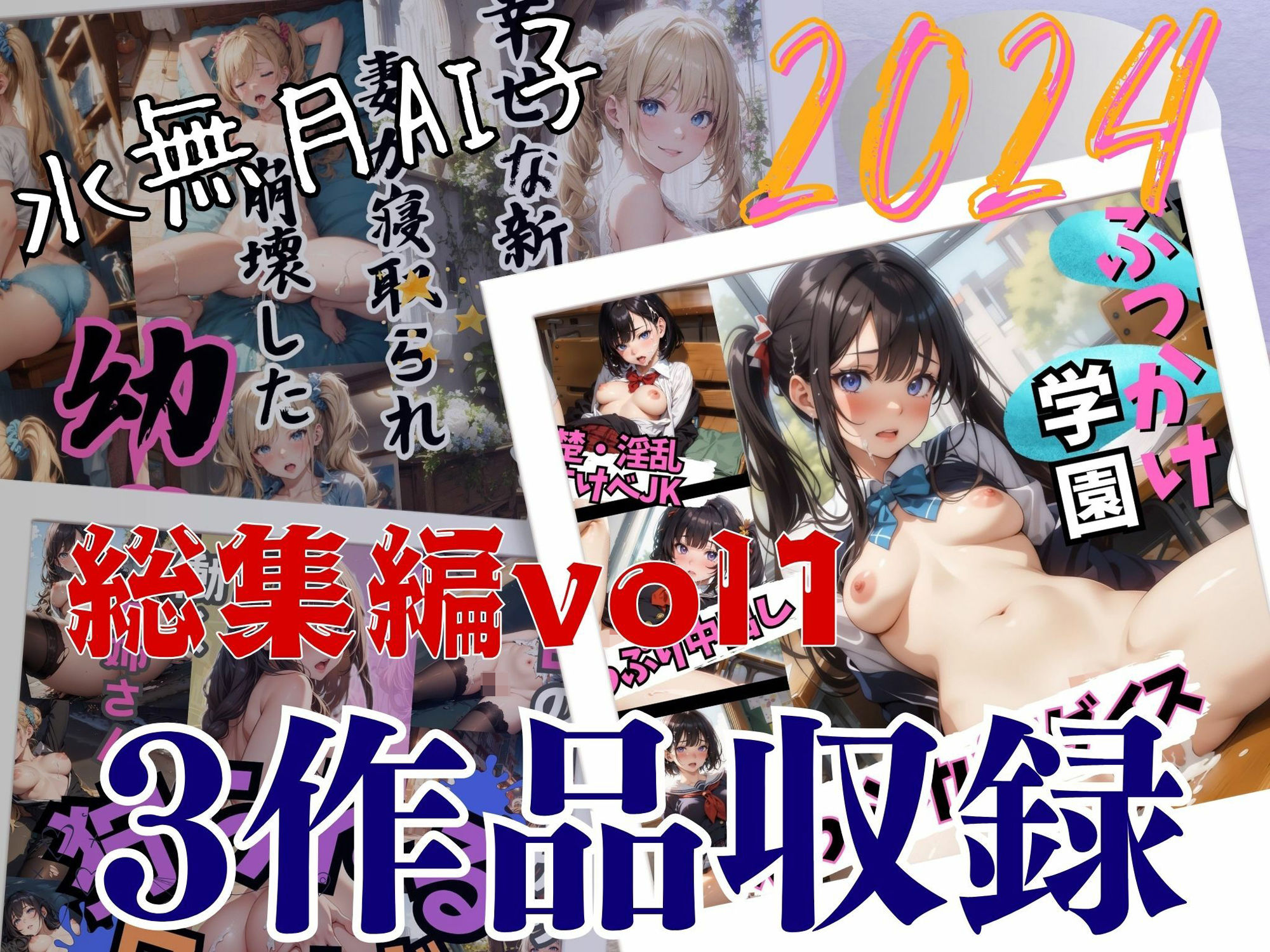 サンプル画像1:水無月AI子2024総集編vol1(水無月AI子の部屋) [d_481606]