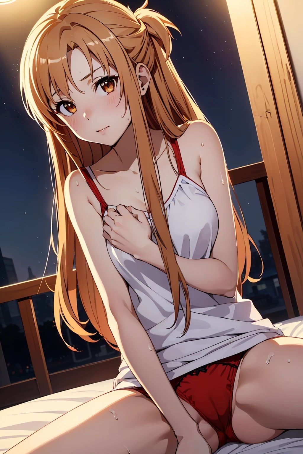 サンプル画像2:ア〇ナ  赤下着（50枚）(ひぐまアート) [d_481615]