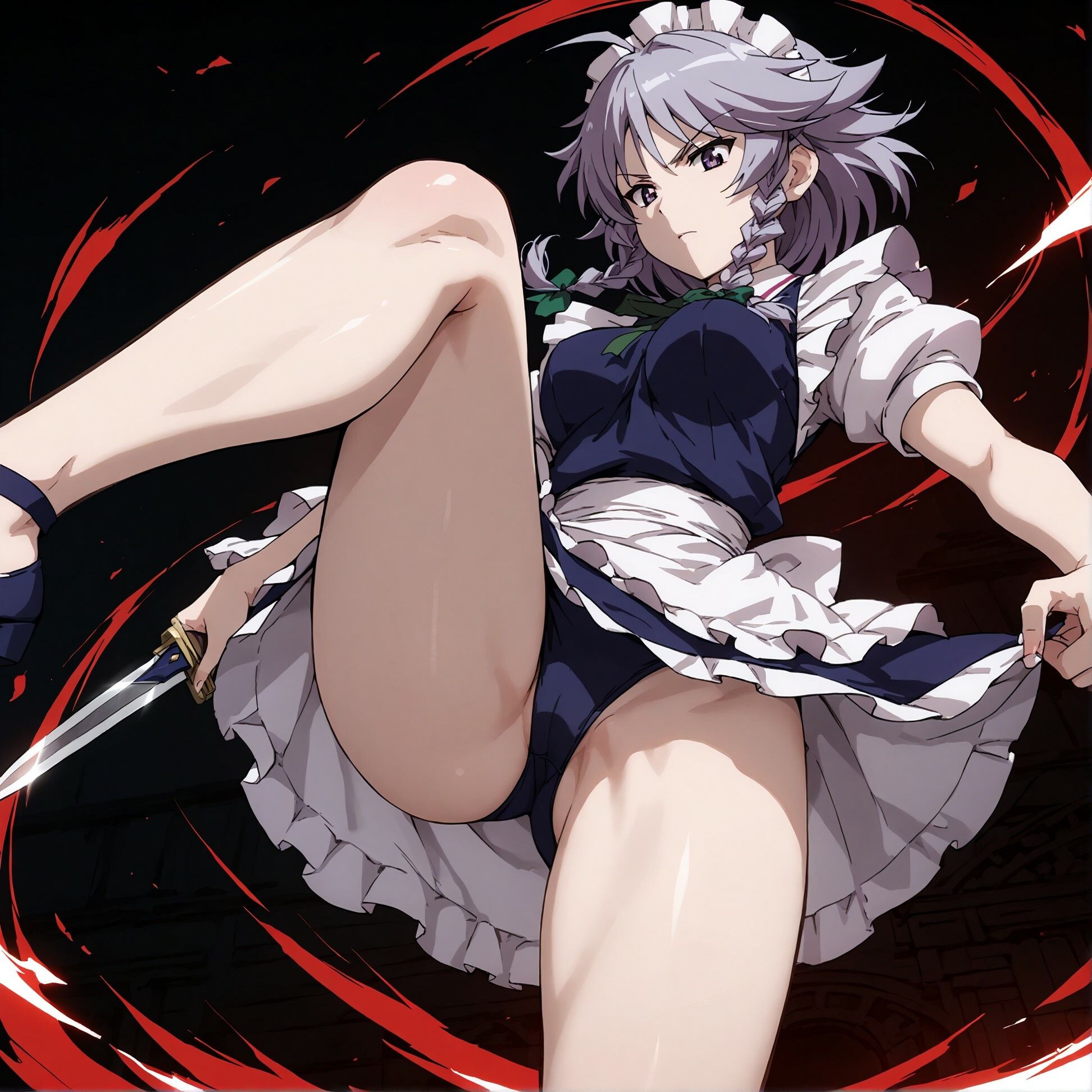 サンプル画像1:咲夜さんの水着撮影会（2） 〜ついに覚醒へ〜 作品数約350枚(Nature lover) [d_481708]