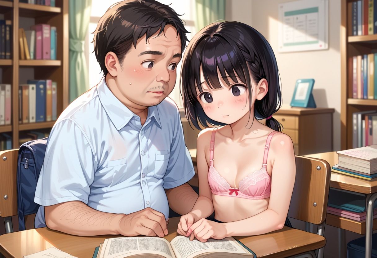 サンプル画像5:教え子少女にエッチ指導(そにょポップ) [d_481725]