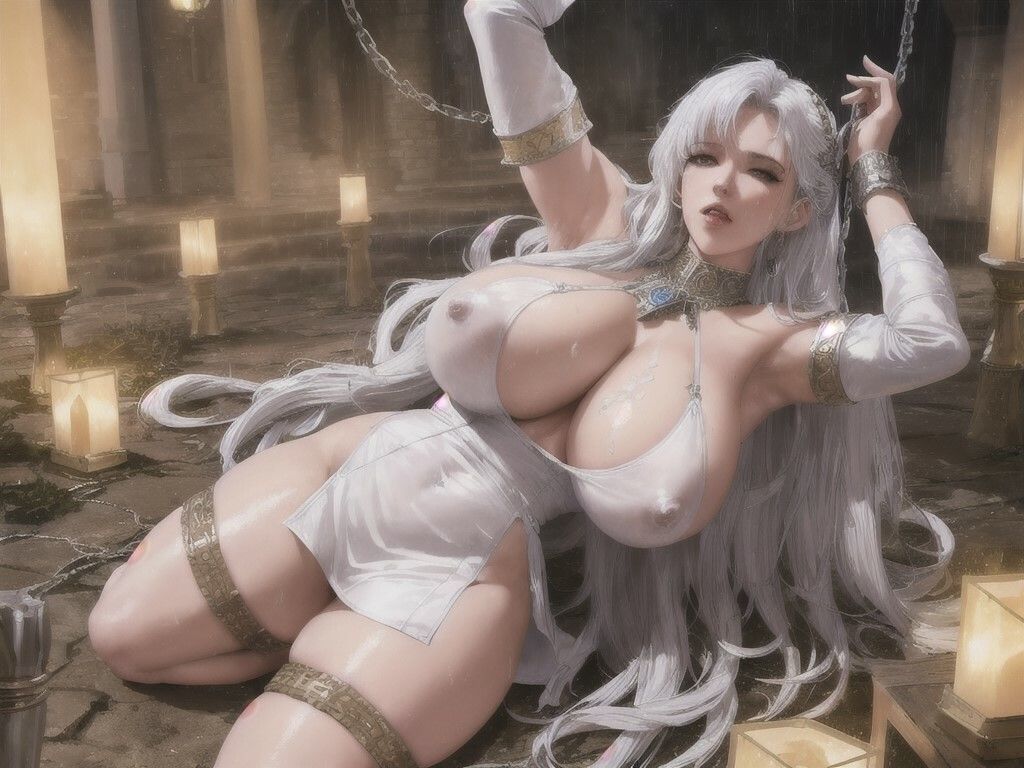 サンプル画像2:白の女騎士 03 〜拘束〜(DA Fantasy) [d_481815]