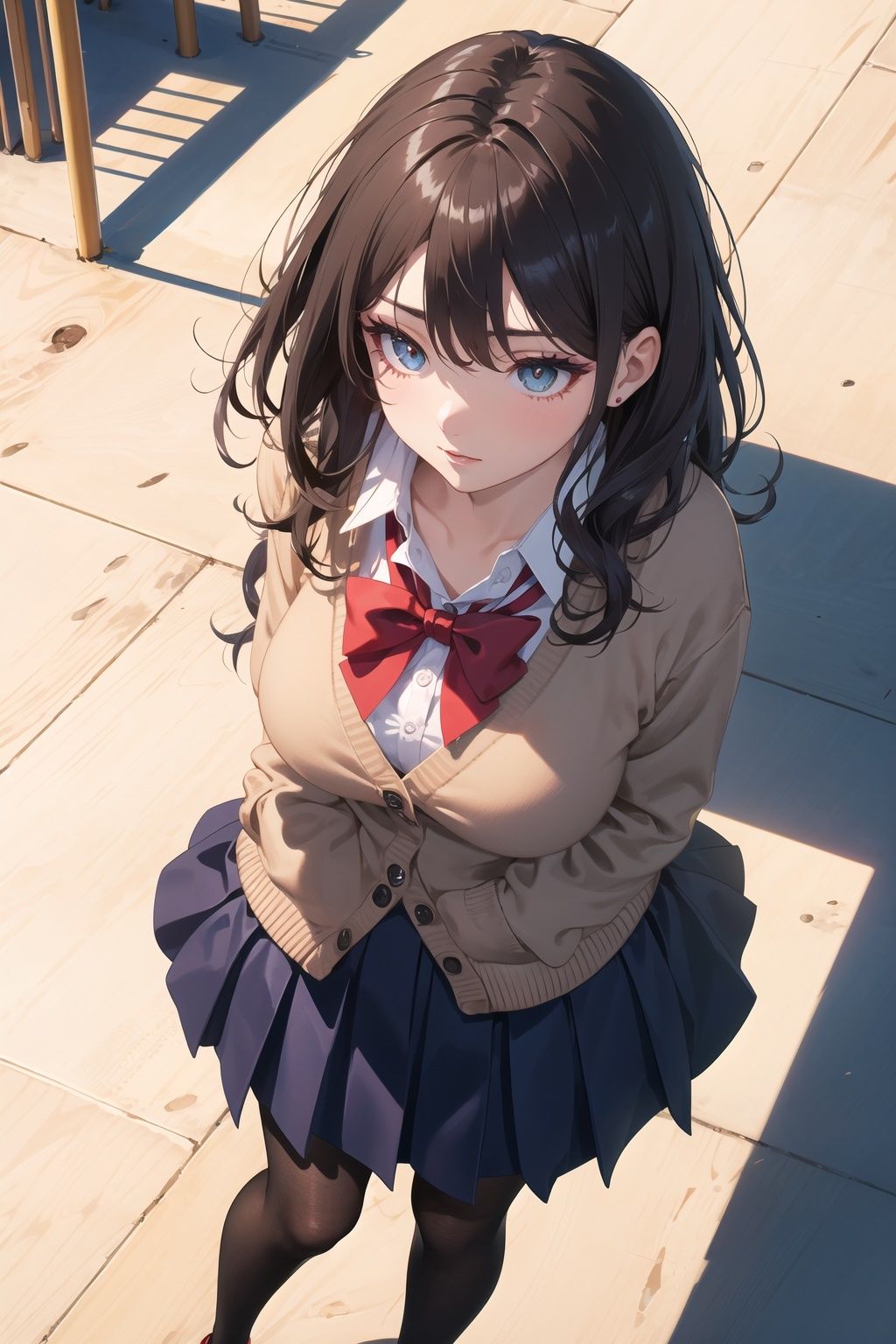 サンプル画像2:僕と女子校生-ギャル系女子のカーディガン(MK書房) [d_481827]