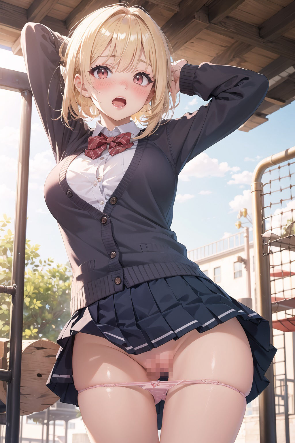 サンプル画像3:僕と女子校生-ギャル系女子のカーディガン(MK書房) [d_481827]