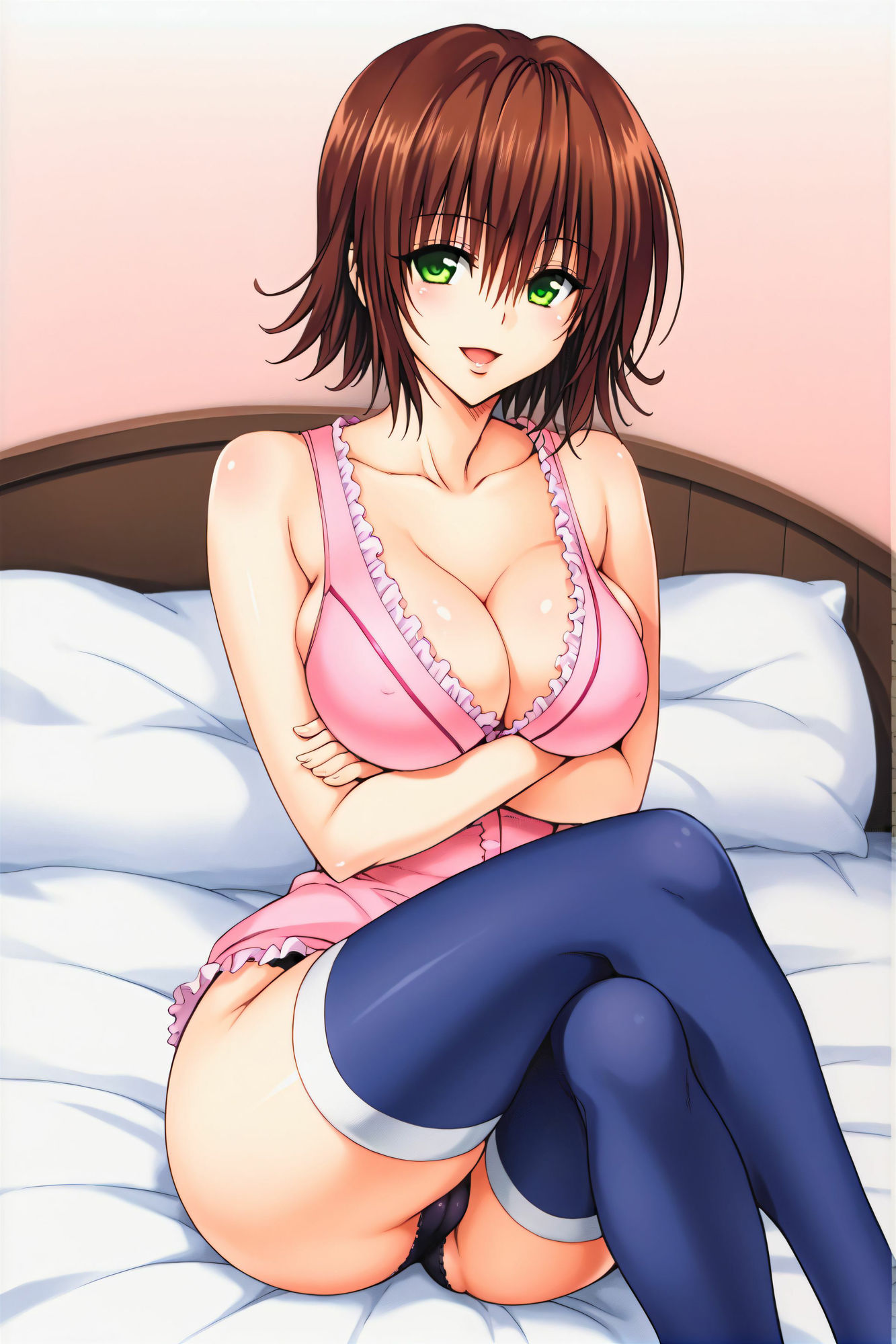 サンプル画像1:【AI生成】To L〇VEる 御門 涼〇2(AIトラウム) [d_481844]