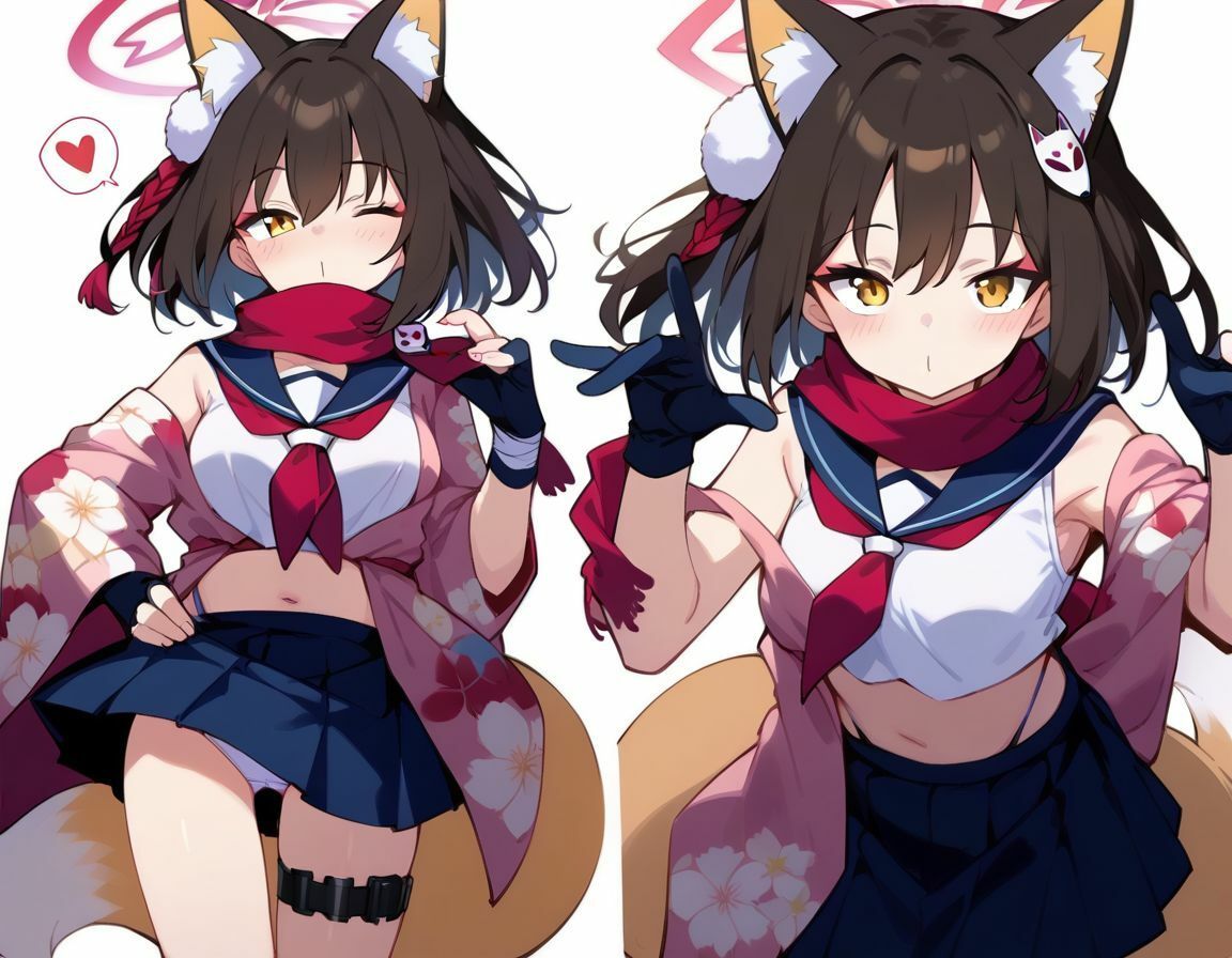 サンプル画像2:イズナちゃんとドスケベH部(PICT-AI) [d_481846]