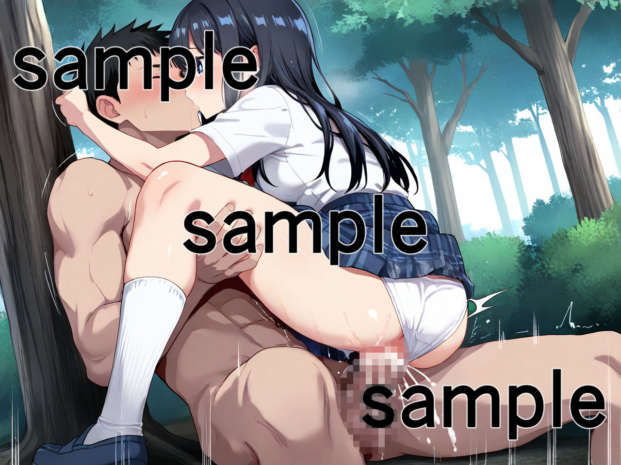 サンプル画像3:女子校生レ●プ！(黒川やしき) [d_481868]