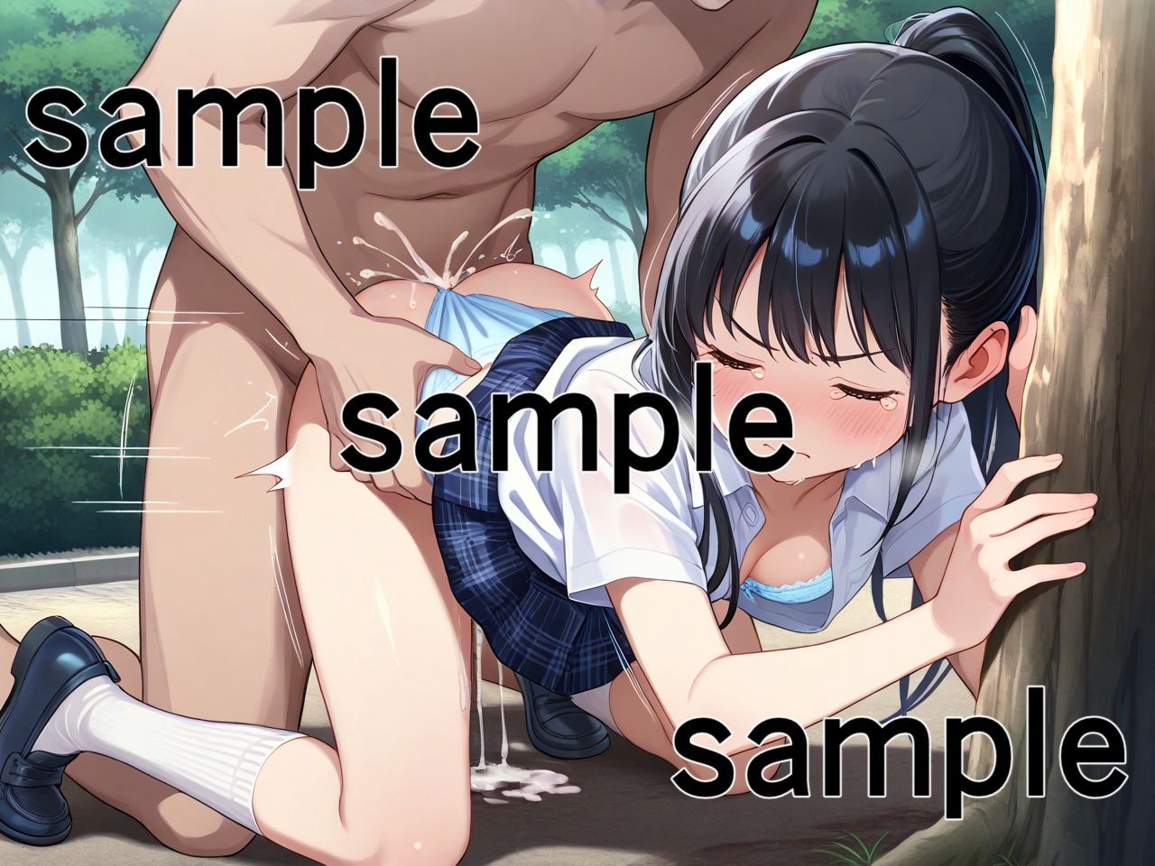 サンプル画像4:女子校生レ●プ！(黒川やしき) [d_481868]