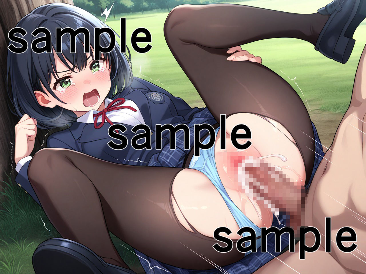 サンプル画像6:女子校生レ●プ！(黒川やしき) [d_481868]