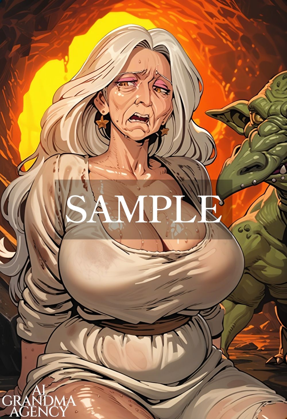 サンプル画像1:2次元老女 人外魔境(AGA) [d_481909]