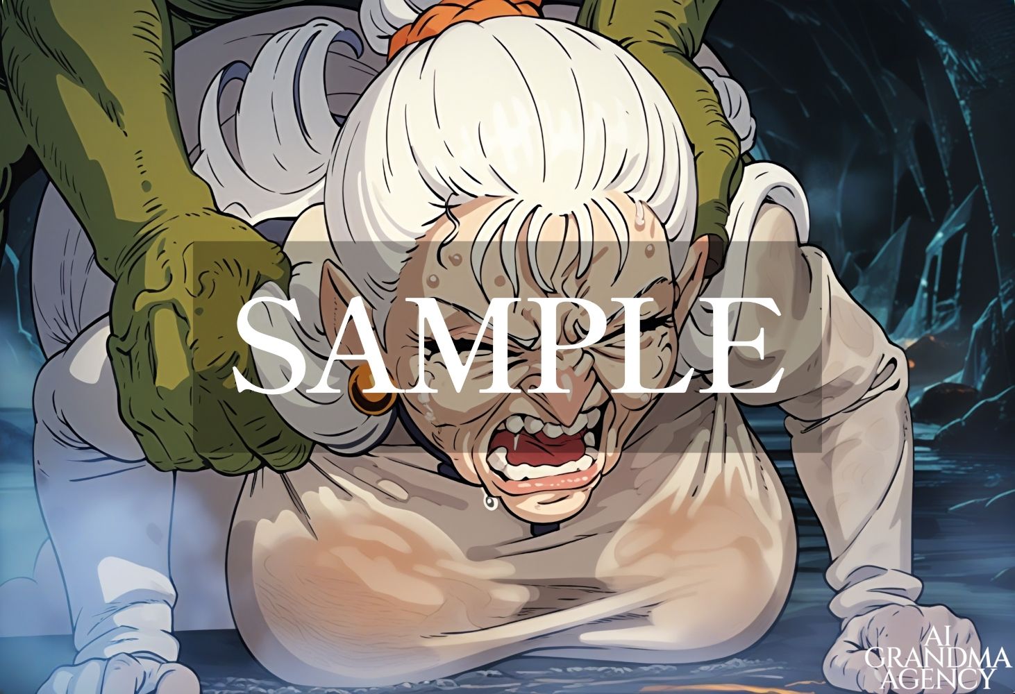 サンプル画像2:2次元老女 人外魔境(AGA) [d_481909]