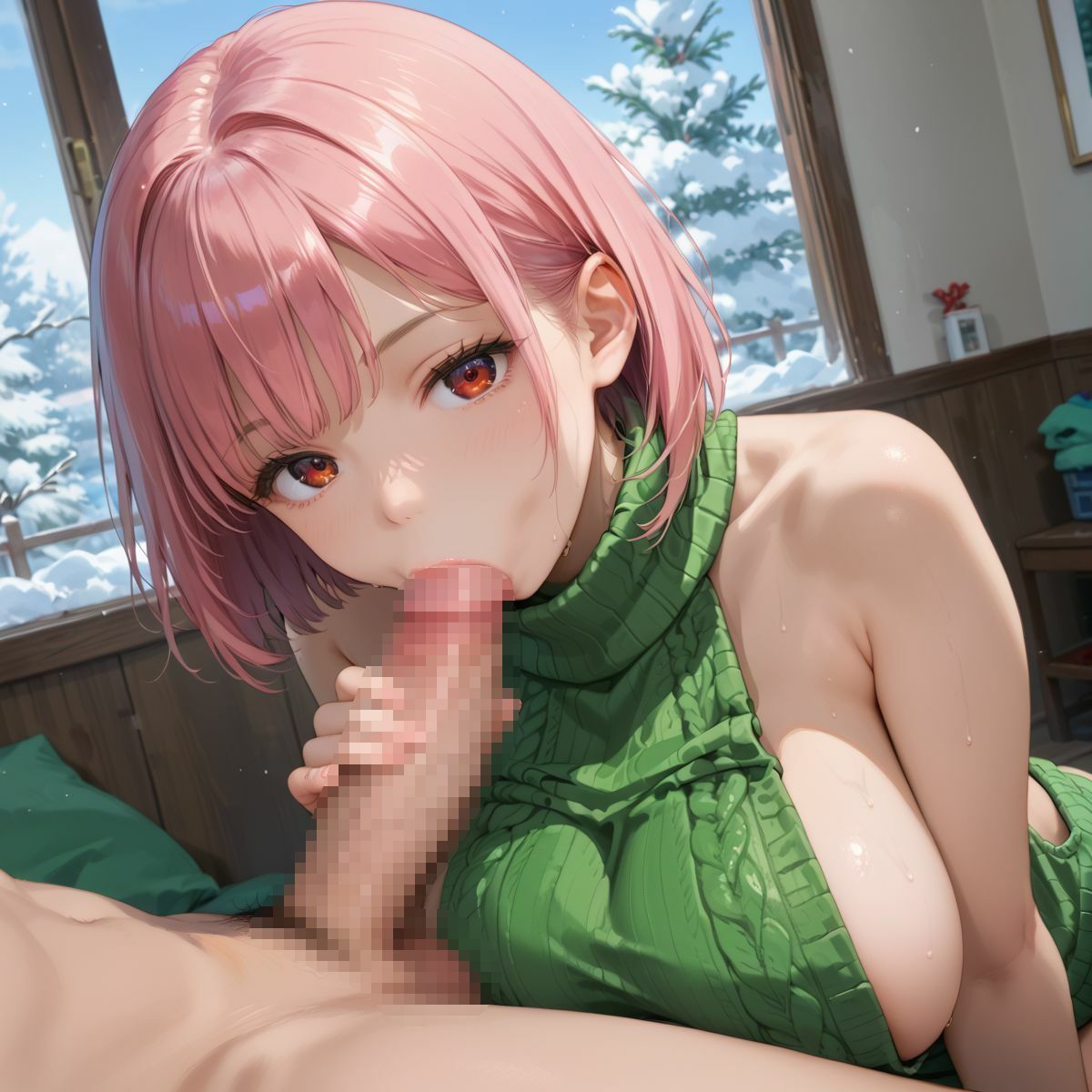 サンプル画像3:寒いならちょっとあったまってく？Part1(ぱんだマン) [d_481929]