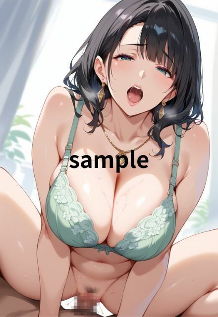 サンプル画像5:デカパイの美人妻と濃密S E X(艶夢) [d_481952]