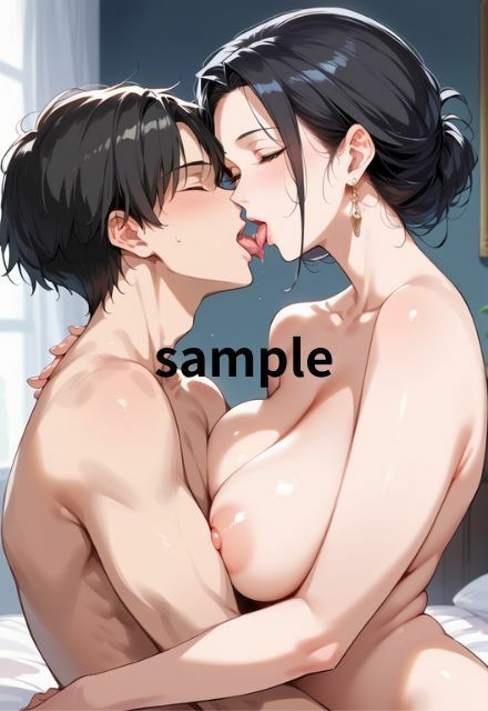 デカパイの美人妻と濃密S E X