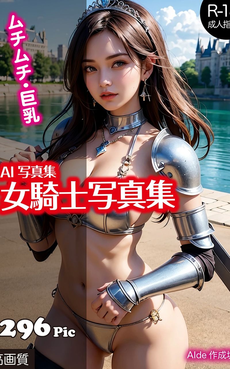 サンプル画像1:【AI写真集】女騎士写真集(AIde作成坊) [d_482016]