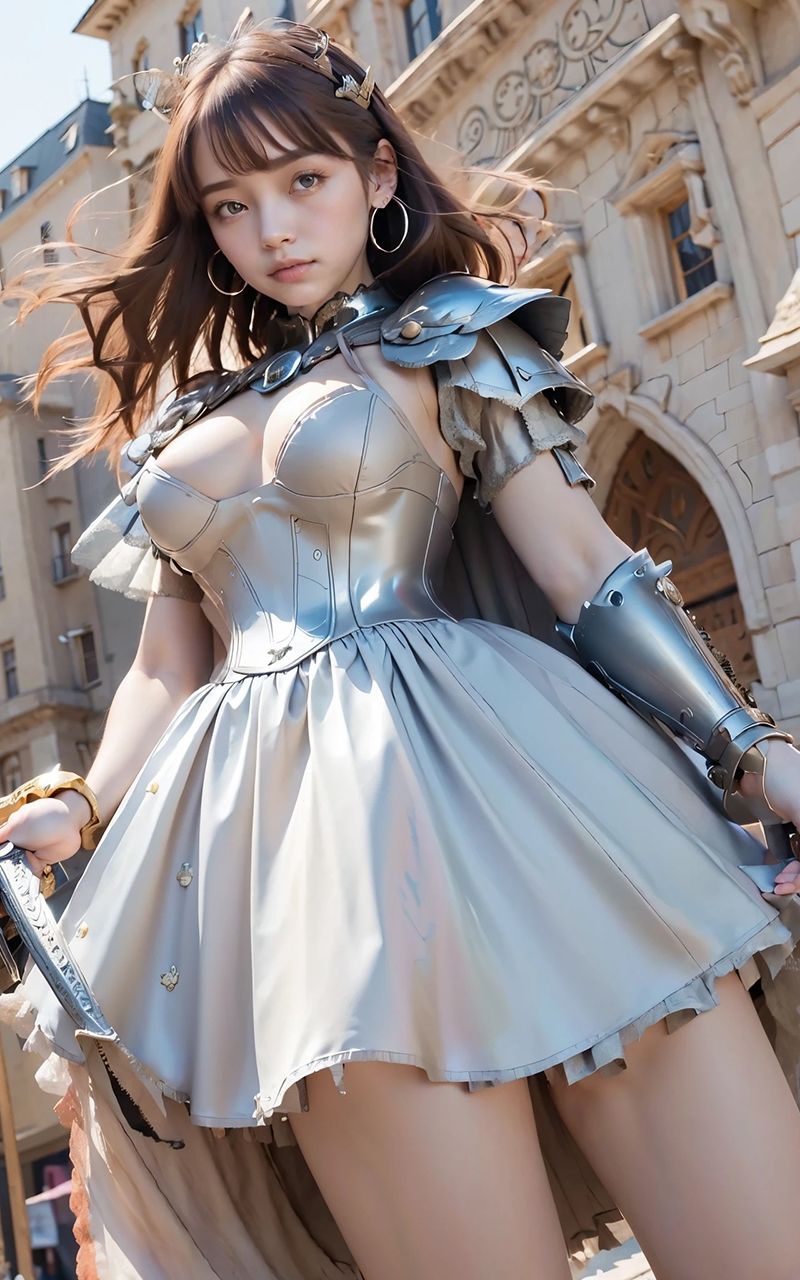 サンプル画像3:【AI写真集】女騎士写真集(AIde作成坊) [d_482016]