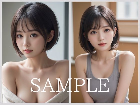 サンプル画像3:【高画質写真集】圧倒的美少女(AI CAFE GALLARY) [d_482046]