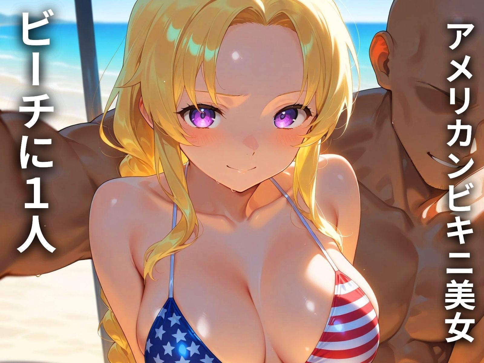 サンプル画像2:アメリカンスタイル 異人種姦 〜戦勝国の牝穴〜(AIギャル) [d_482067]