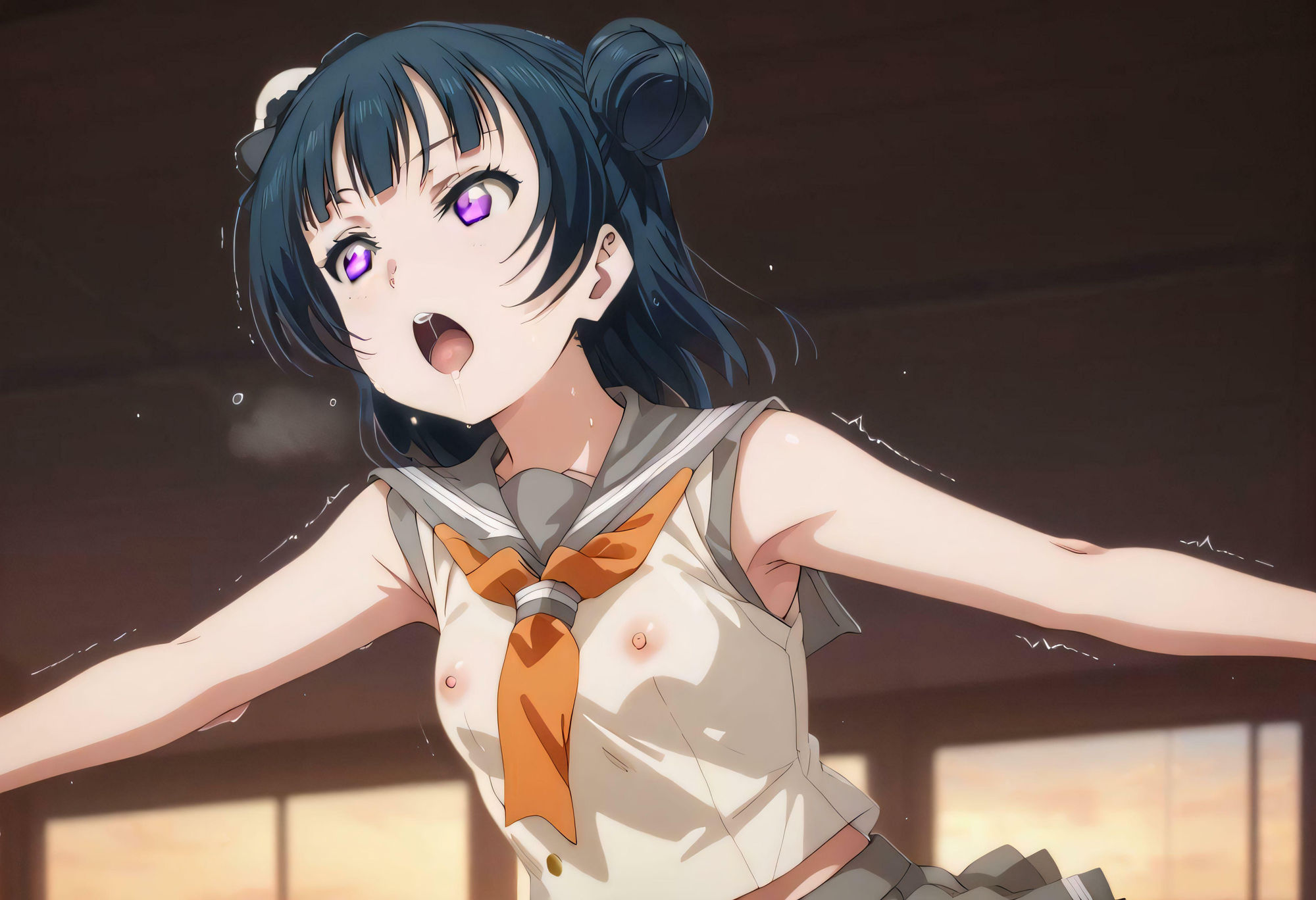 サンプル画像1:私を見ていて(月夜庵) [d_482150]