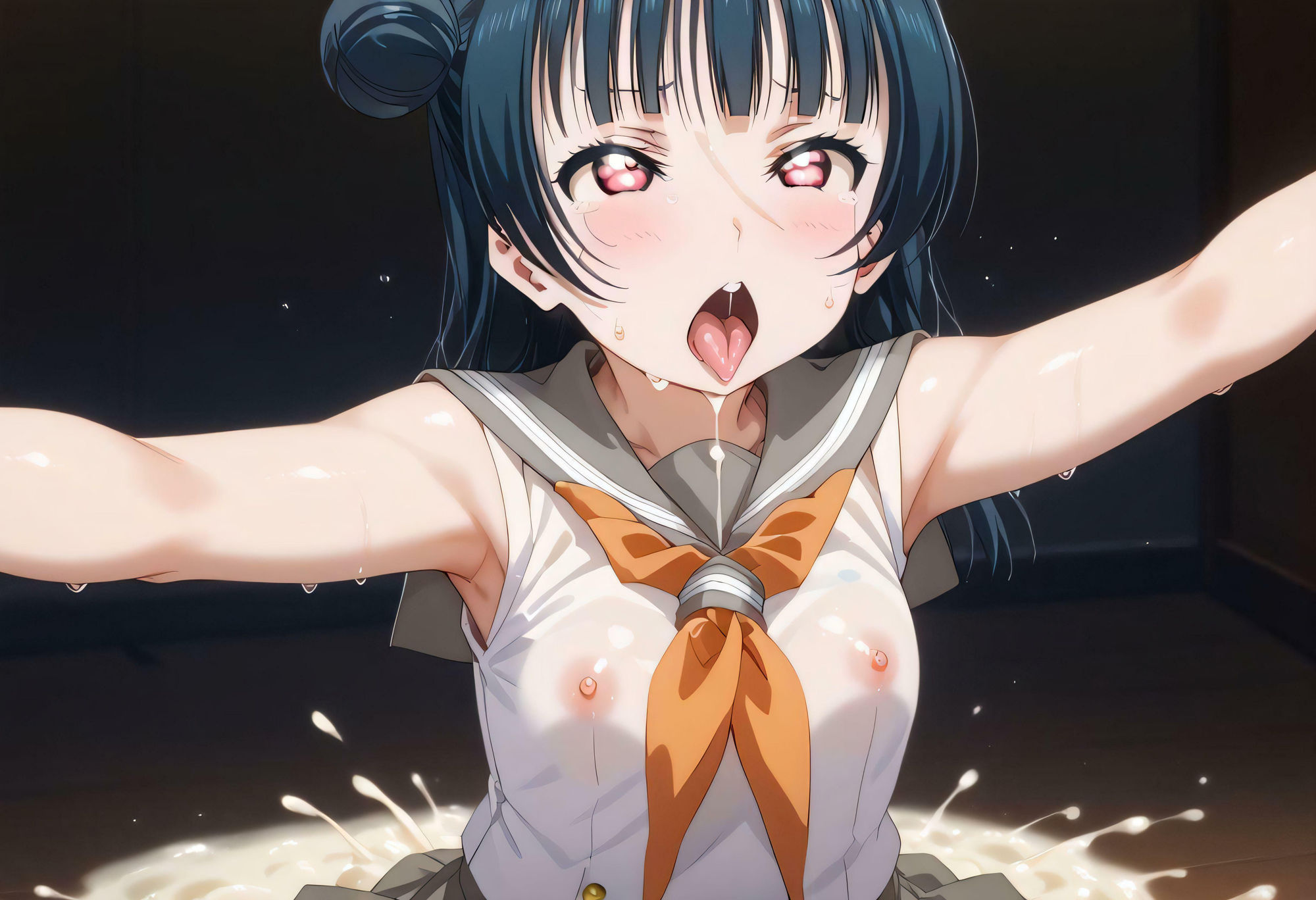 サンプル画像2:私を見ていて(月夜庵) [d_482150]