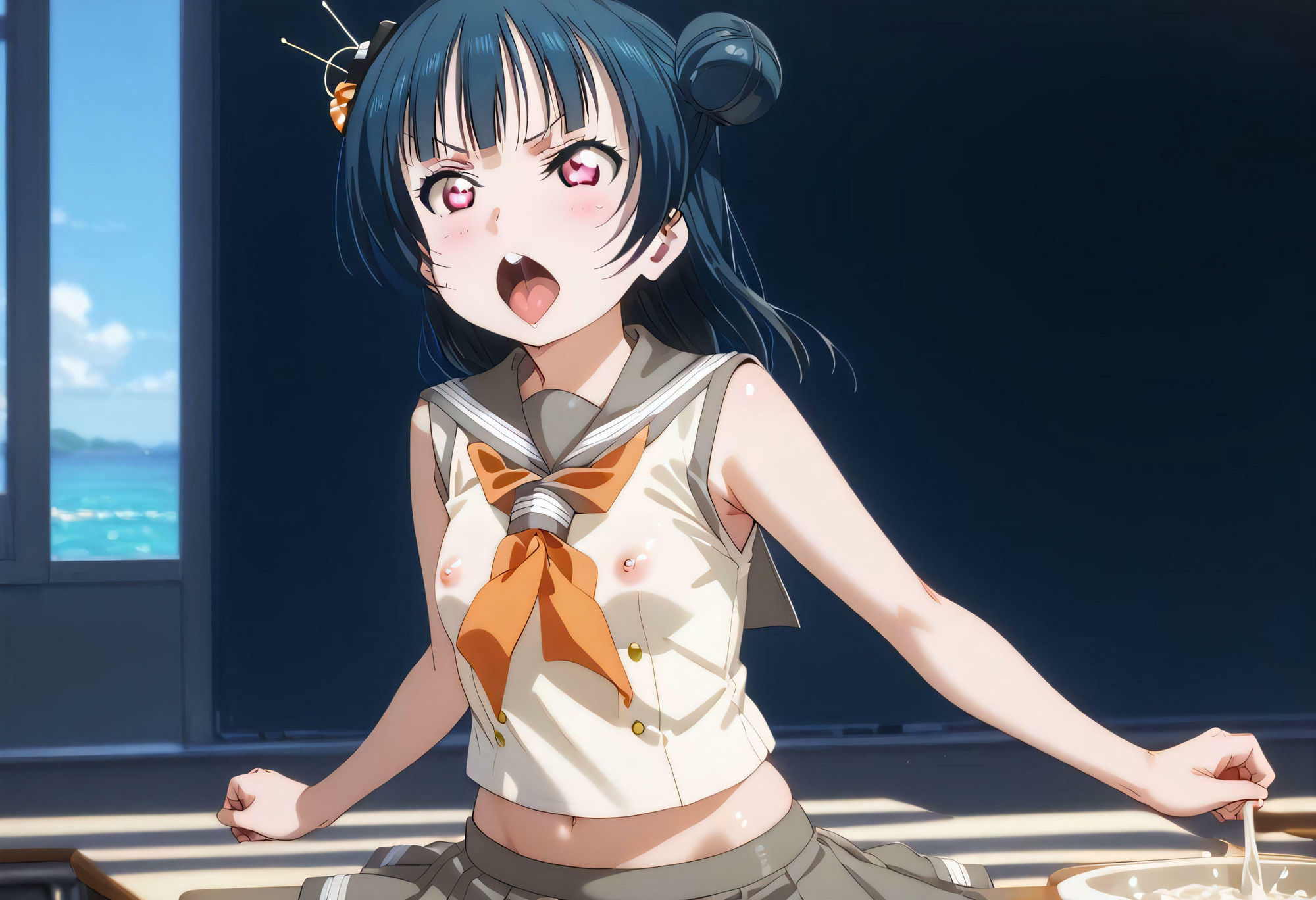 サンプル画像5:私を見ていて(月夜庵) [d_482150]