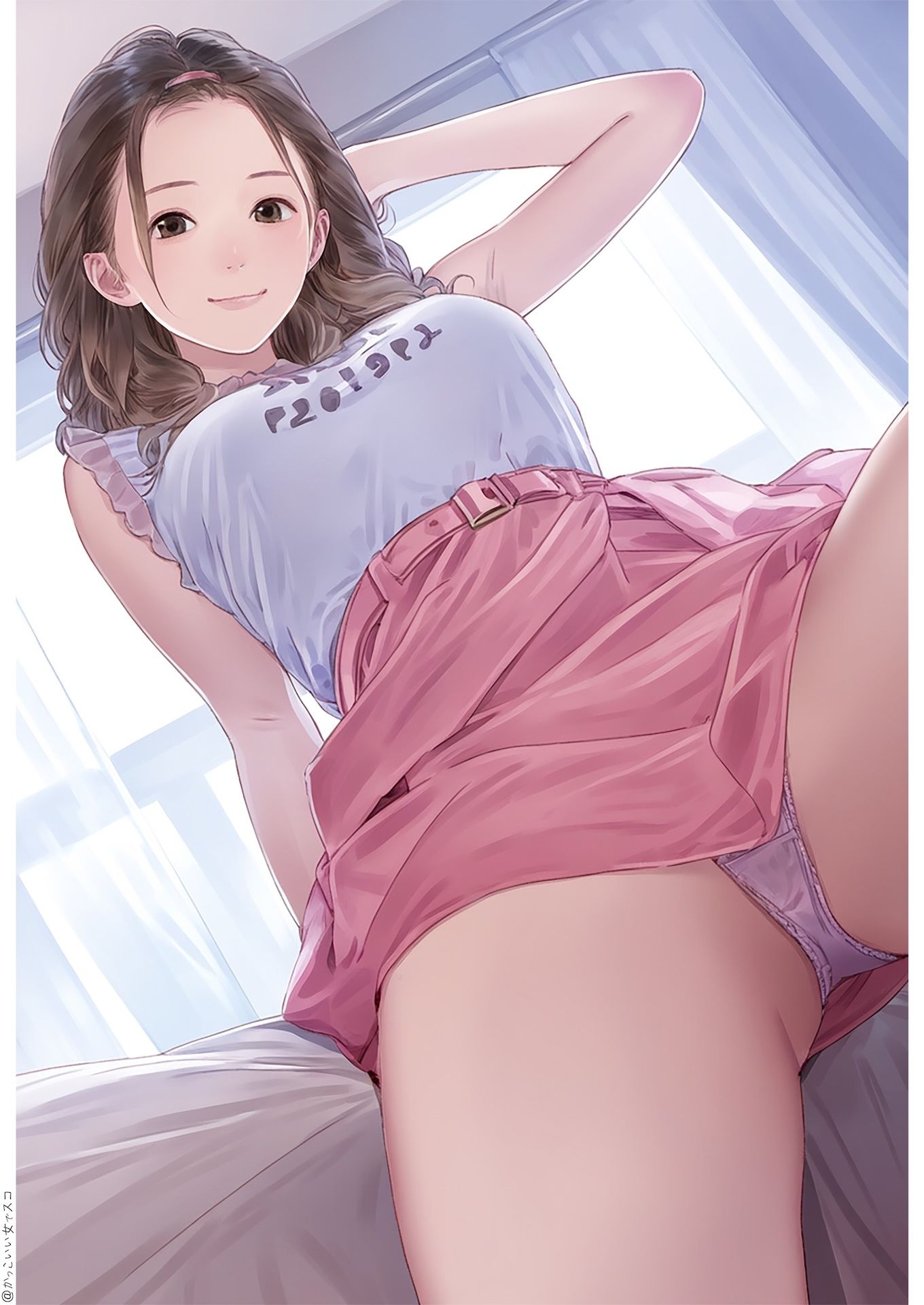 サンプル画像1:おデコと巨乳3(かっこいい女でスコ) [d_482196]