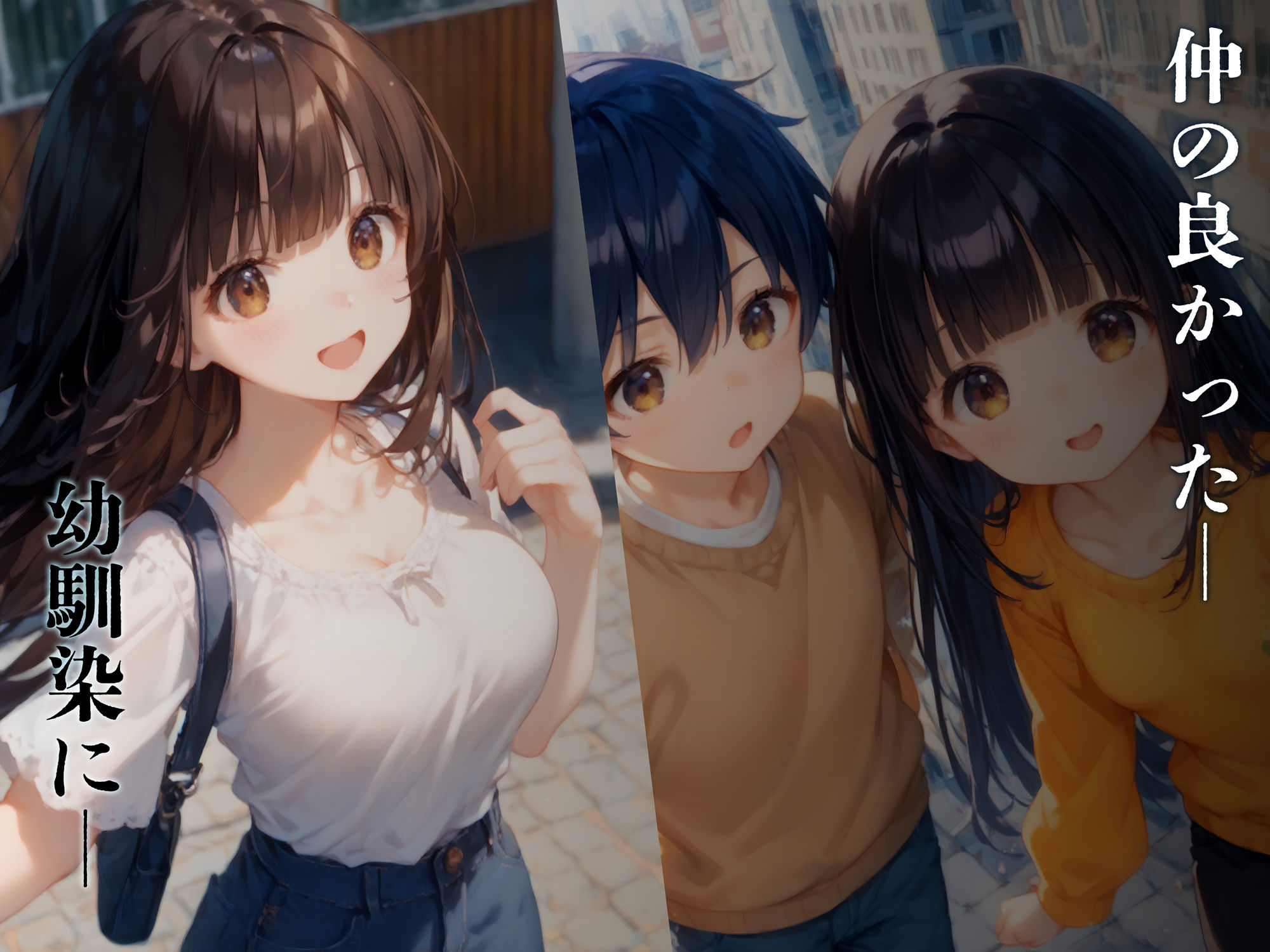 サンプル画像1:僕の幼馴染がクリスマスにヤリチンの先輩とセックスする話（前編）(レモン卿) [d_482281]