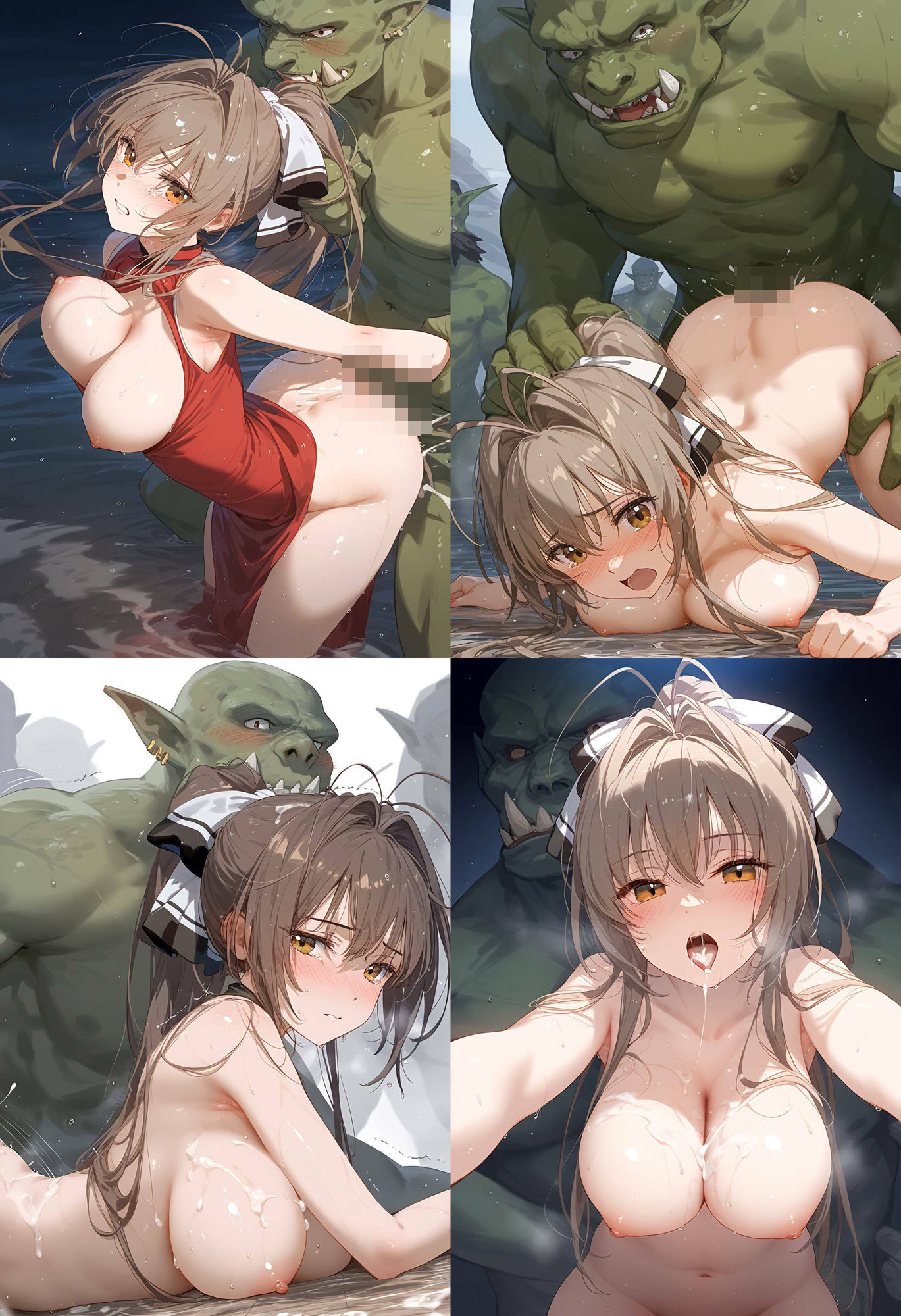 サンプル画像4:オークの肉穴  千斗いす〇(いじらせ田辺) [d_482303]