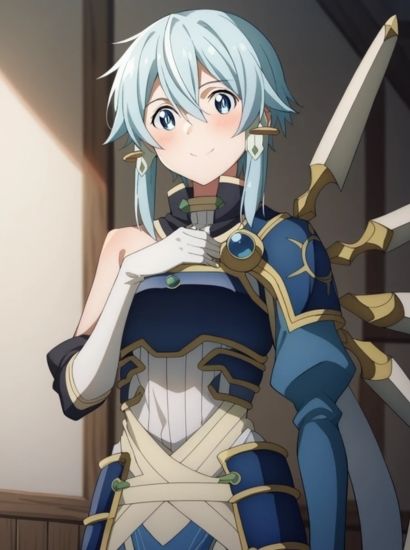 サンプル画像1:ソードアートオンラインのシノンから送られてきた自撮り写真(自撮りサークル  イカスミ工房) [d_482360]