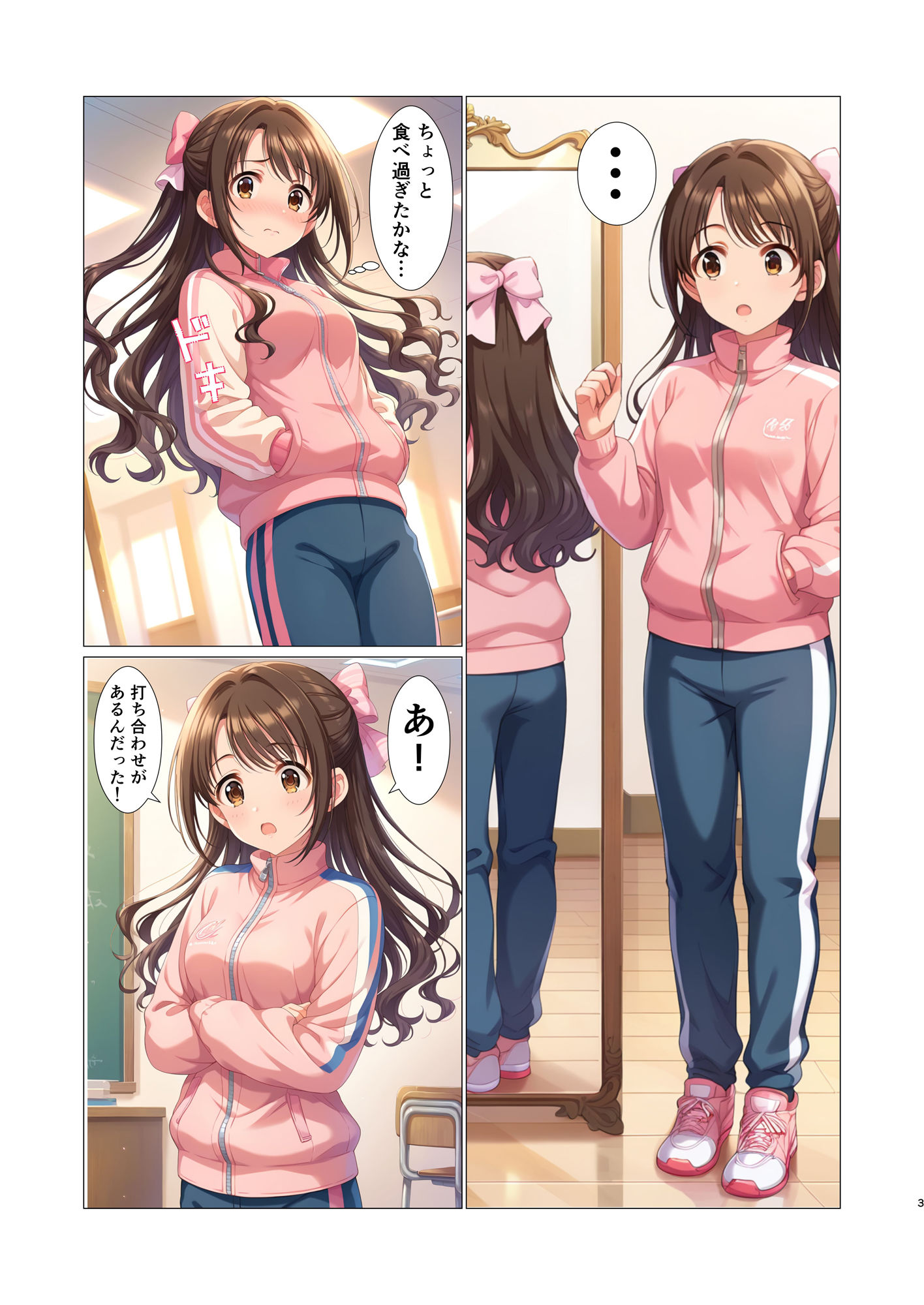 サンプル画像3:アイドルとプロデューサー禁断のシンデレラ・ストーリー【島〇卯月編】(すりあ) [d_482544]