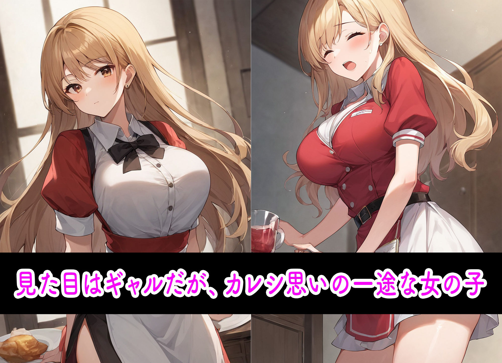 サンプル画像1:彼氏のためにアルバイトを頑張るギャルを集団NTR(夢幻アトリエ) [d_482601]