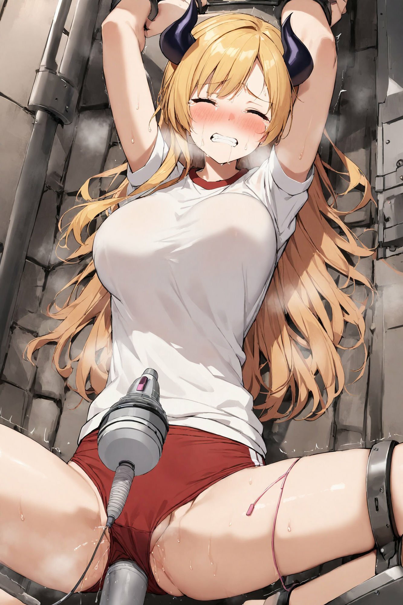 サンプル画像4:完全固定強●絶頂責め〜癒月ちょこ編〜(えるごらぼ) [d_482675]