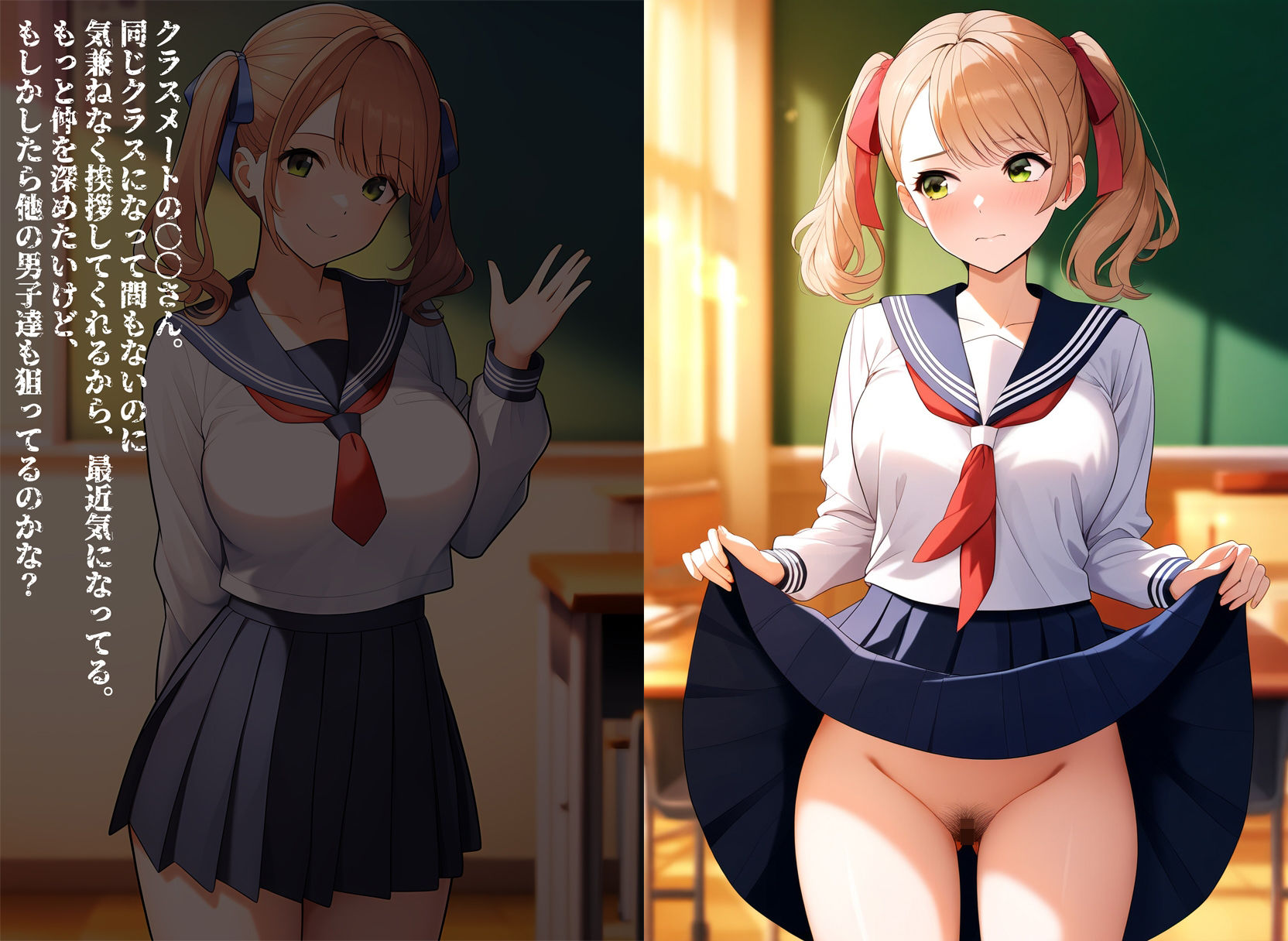 サンプル画像1:攻略ヒロインに告白したら、寝取られが発覚した件。(性癖ユガ芽) [d_482692]