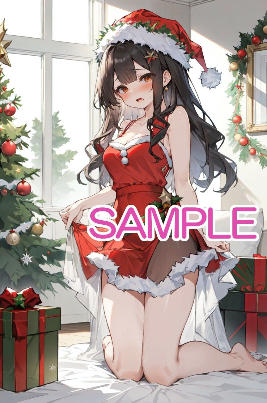 サンプル画像6:脱皮！！！！-クリスマスな女の子-(へびの皮) [d_482705]