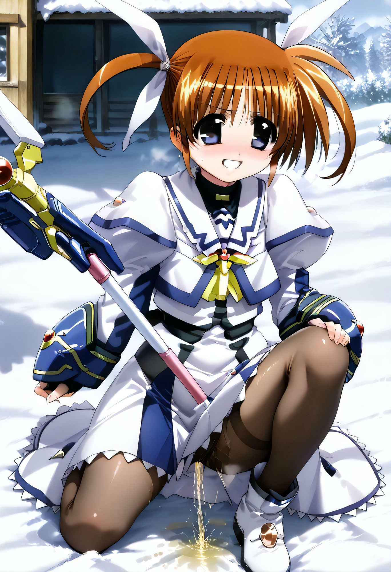 サンプル画像1:魔法少女の服の中(ろりント) [d_482771]