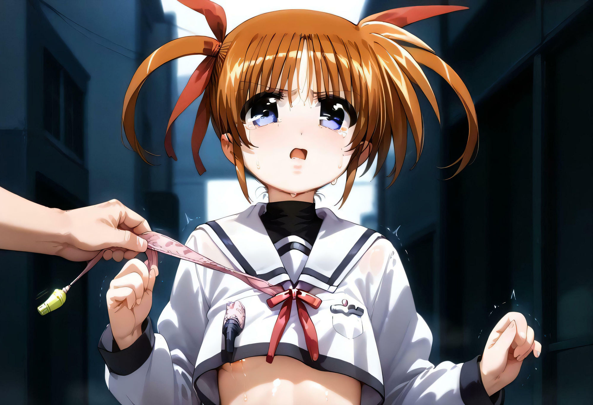 サンプル画像5:魔法少女の服の中(ろりント) [d_482771]