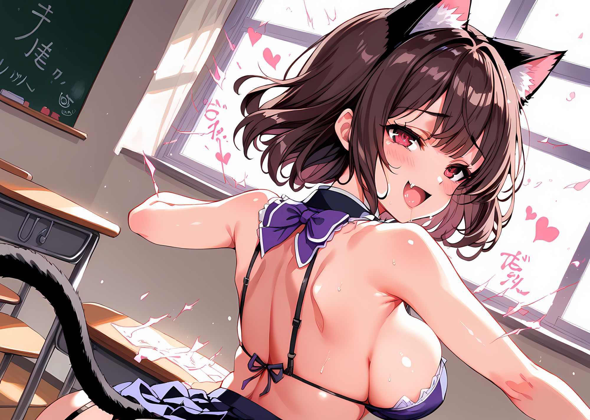 サンプル画像1:発情！ケモミミ学園4(イシスの囁き) [d_482803]