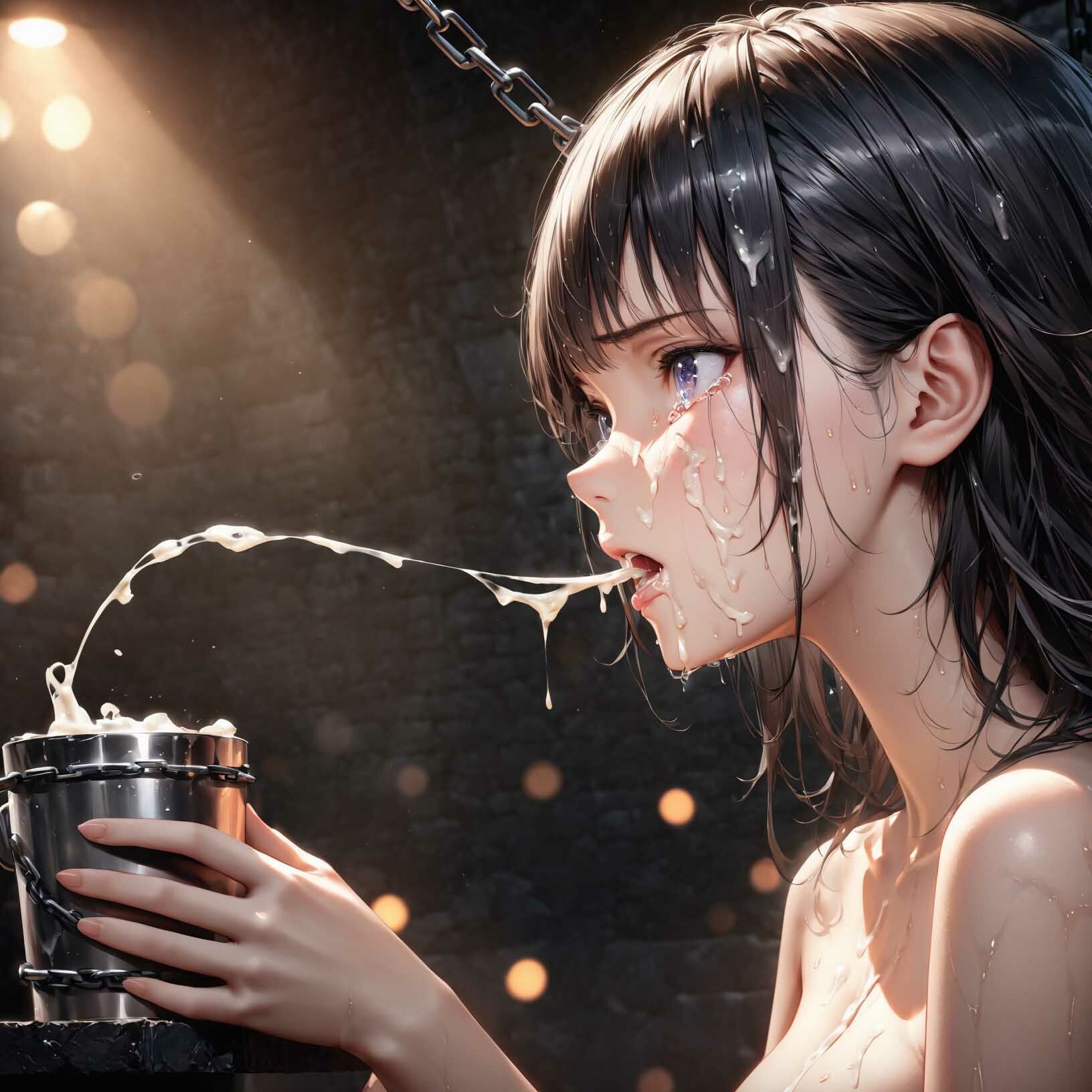 サンプル画像3:SM  ザーメン責め(マキ) [d_482844]