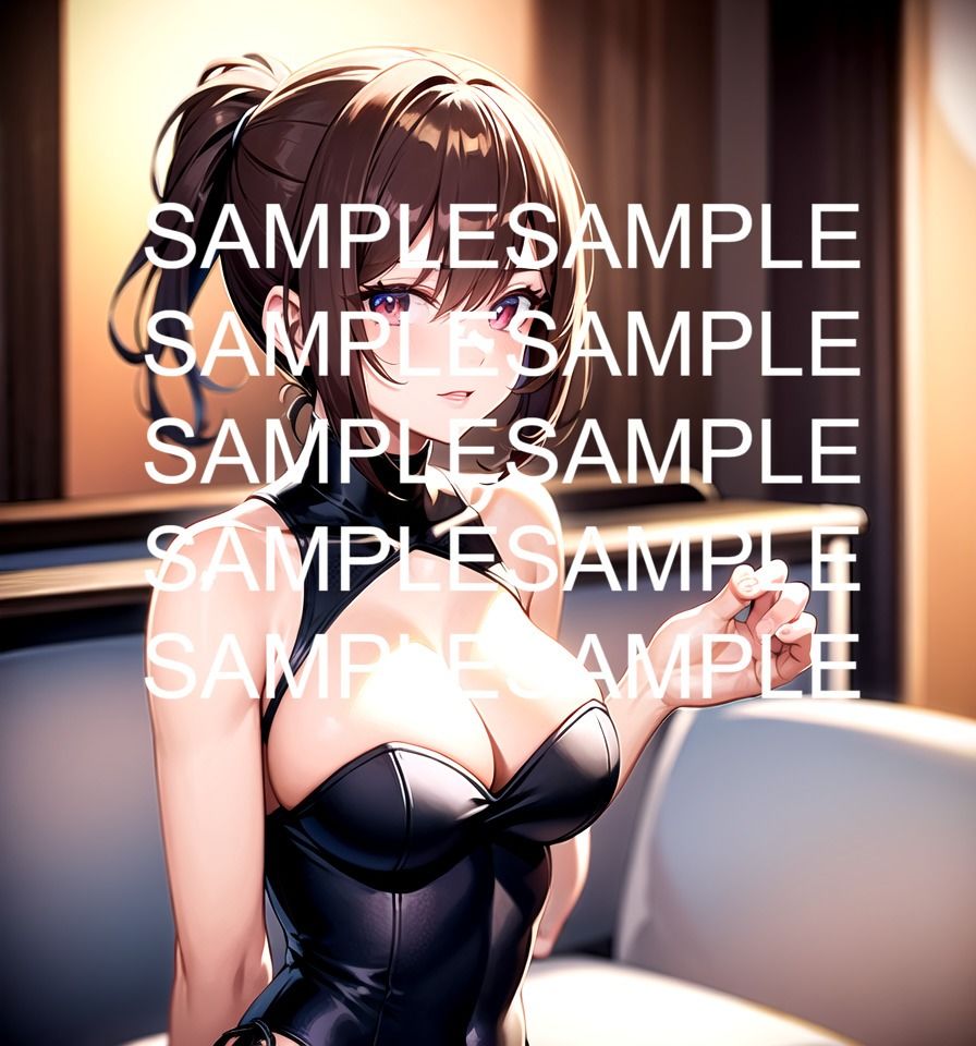 サンプル画像2:豊満なレオタード美女(ぽんぽこ) [d_482874]