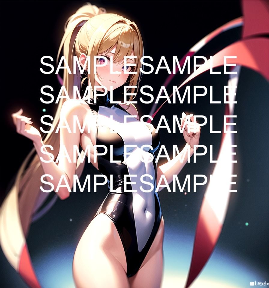 サンプル画像3:豊満なレオタード美女(ぽんぽこ) [d_482874]