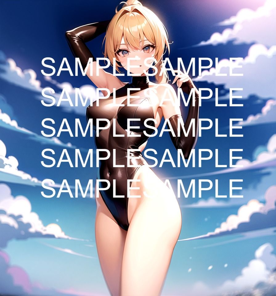 サンプル画像4:豊満なレオタード美女(ぽんぽこ) [d_482874]