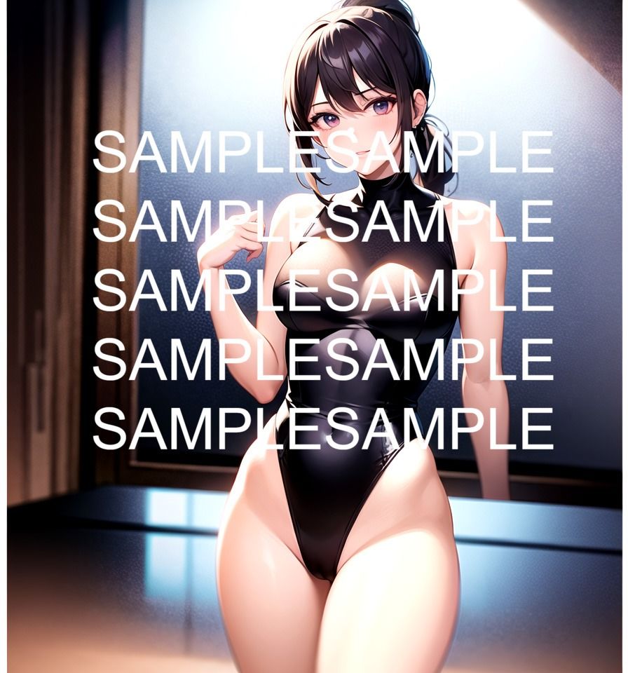 サンプル画像6:豊満なレオタード美女(ぽんぽこ) [d_482874]