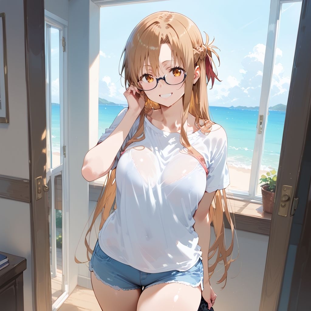 サンプル画像1:結●ア●ナ(サポジラコーヒー) [d_482904]