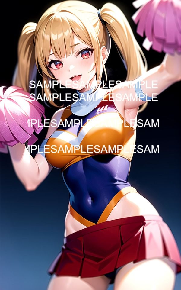 サンプル画像2:幼馴染のチアリーダー(ぽんぽこ) [d_482998]