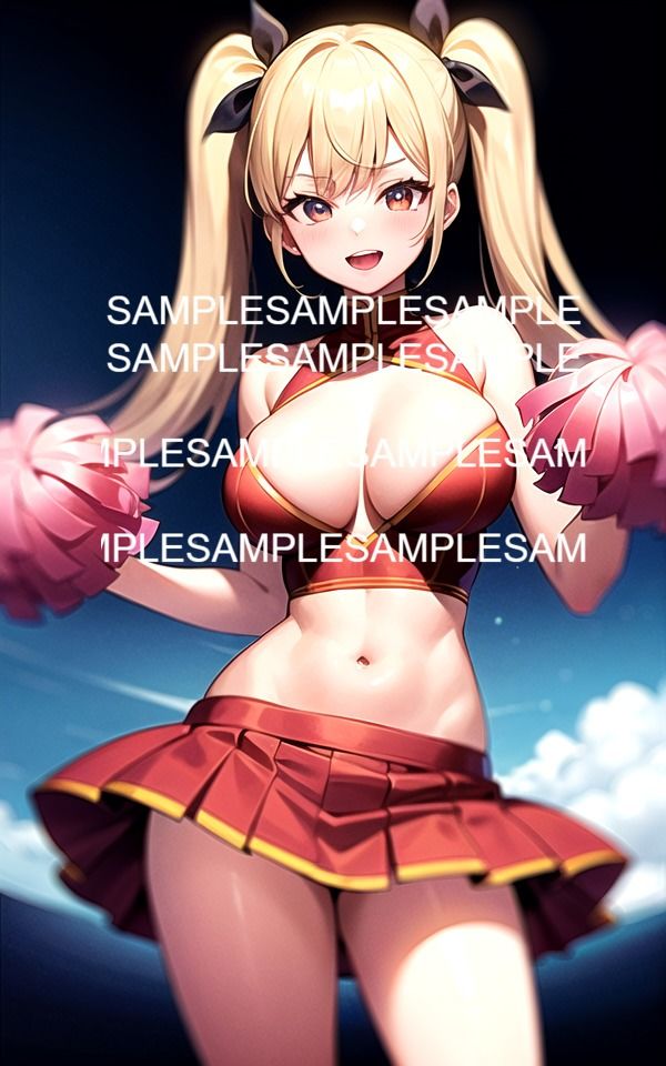 サンプル画像4:幼馴染のチアリーダー(ぽんぽこ) [d_482998]