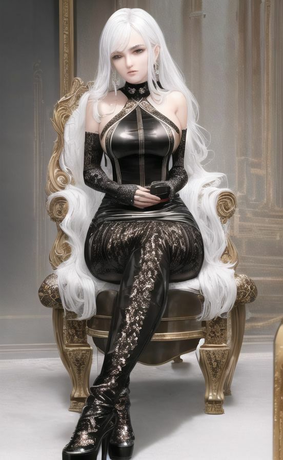 サンプル画像4:ゴスロリ、綺麗なお姉さん  86枚(AIイラストラボ) [d_483018]