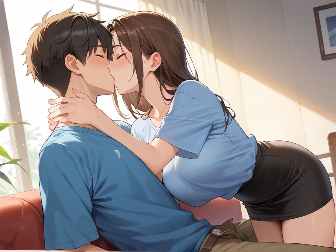 サンプル画像2:スレンダー後輩OLが先輩を誘惑し逆NTR(7Lab) [d_483076]