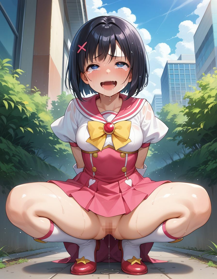 サンプル画像1:正義のヒロインは悪の組織に負けてからが本番です1(H2O2) [d_483084]